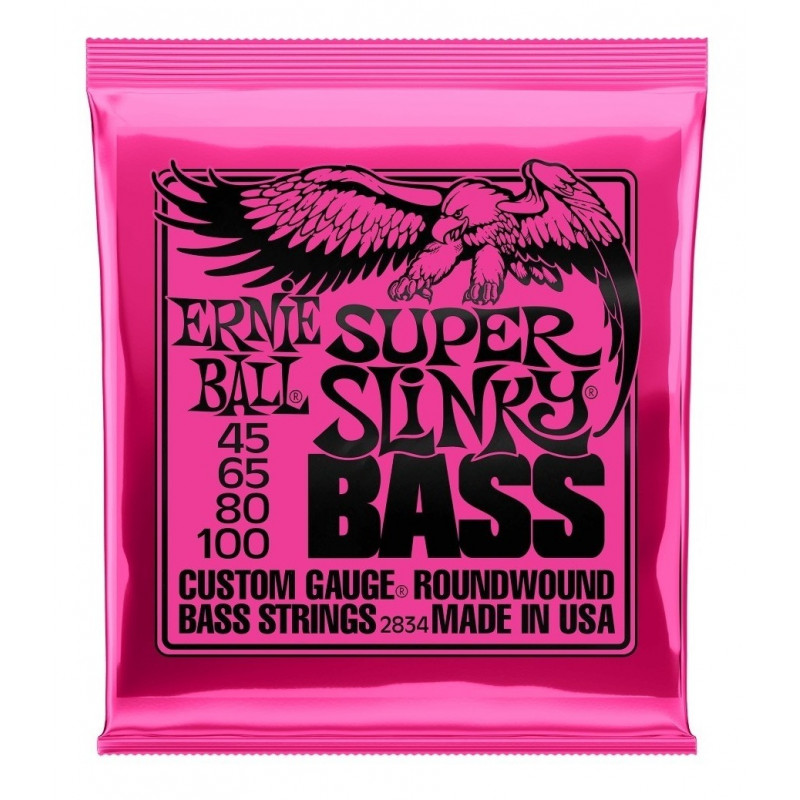 Encordado Para Bajo - Ernie Ball - Super Slinky - 45-100