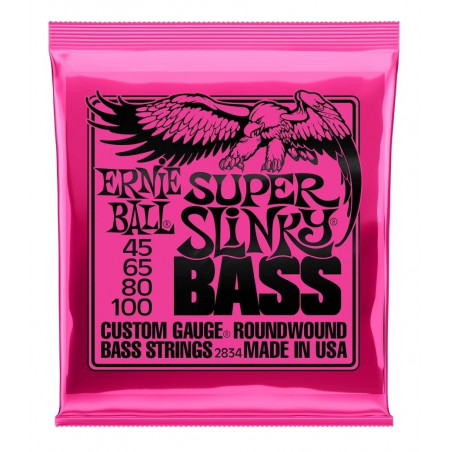 Encordado Para Bajo - Ernie Ball - Super Slinky - 45-100